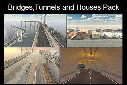 Bundle: Bridges, Tunnels and Houses