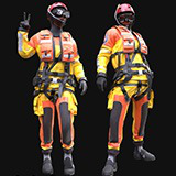 Woman - Rescue Swimmer - Rigged