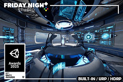 Futuristic Modular Power-Up Room – Sci-Fi Environment Pack