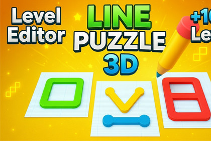 Line Draw Puzzle 3D – Logic Game Template with Level Editor