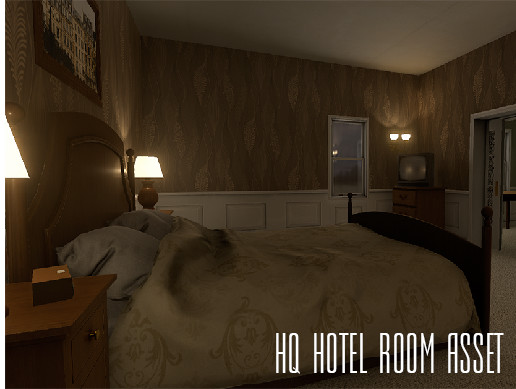 HQ Hotel Room Asset | 3D Interior | Unity Asset Store