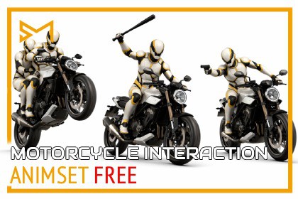 Motorcycle Interaction Animset FREE