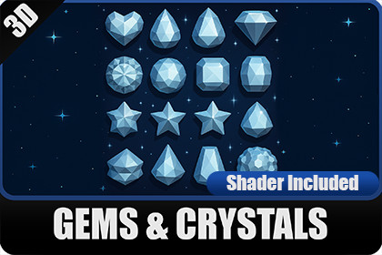 Gems and Crystals + Shaders