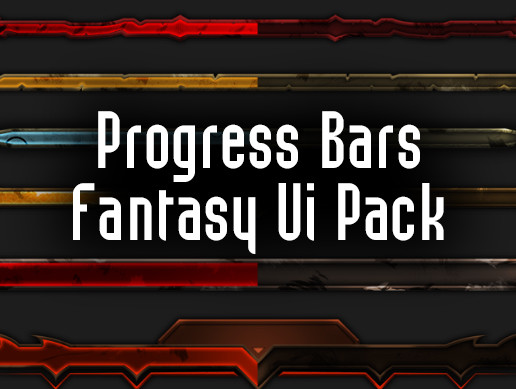 Unity Exp Bar Ui Progress Bars - Fantasy Ui Pack | 2D Icons | Unity Asset Store