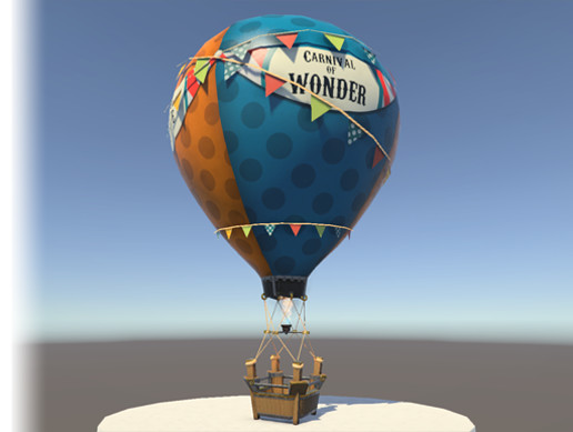Unity Ballon Whimsical Hot Air Balloon | 3D Air | Unity Asset Store