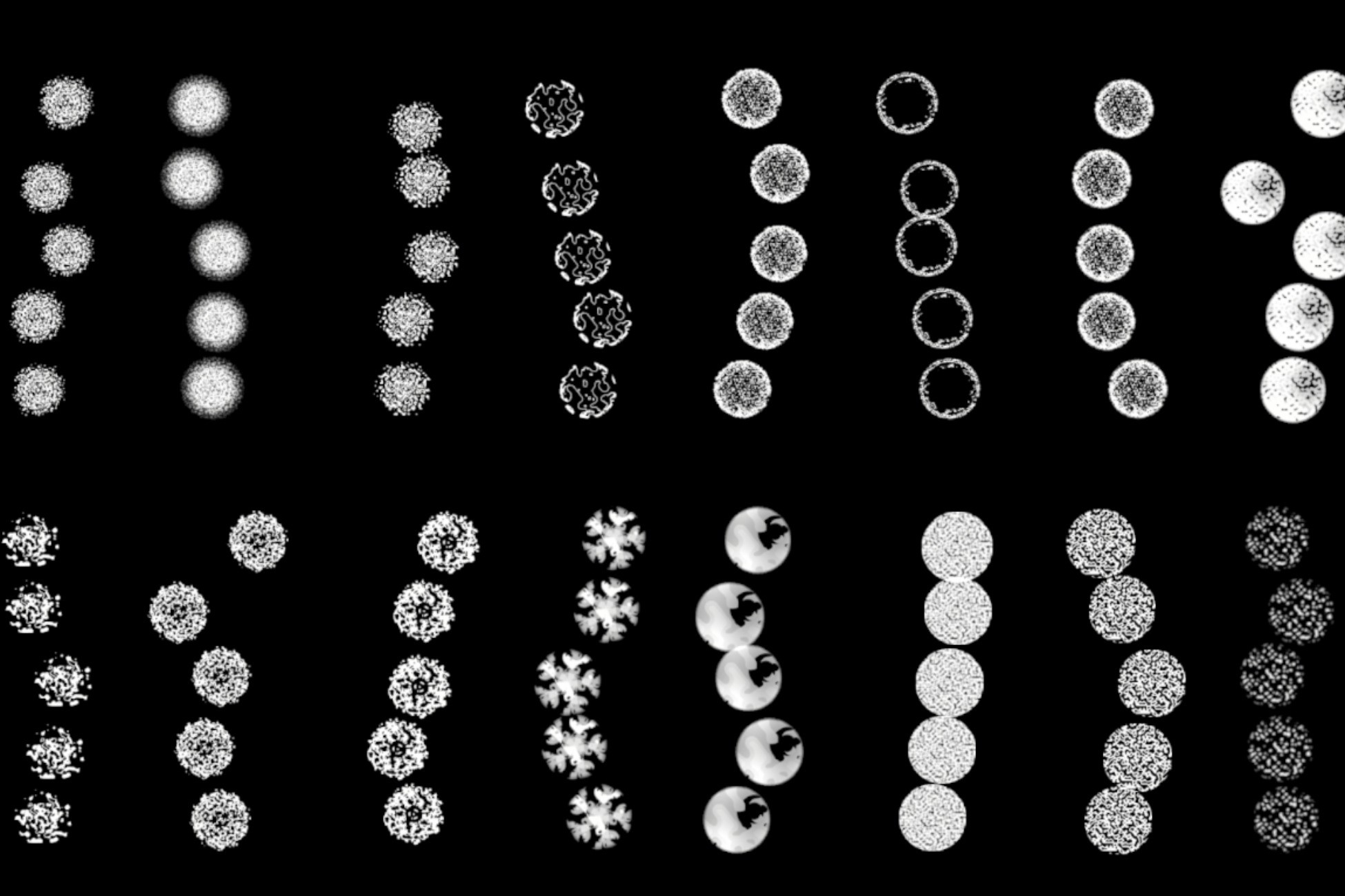 50 Perlin Particle Textures Part 2 | 2D 텍스처 및 소재 | Unity Asset Store