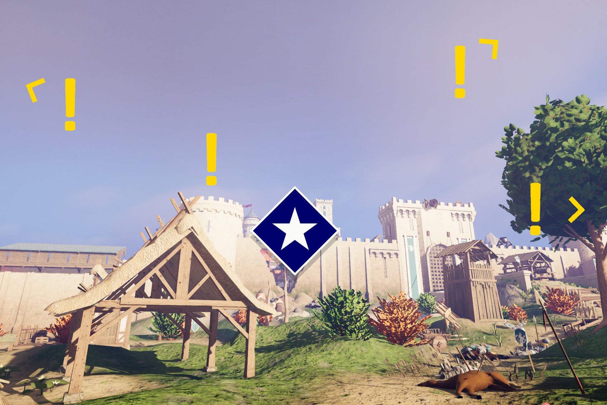Off-Screen & Compass Tape Target Indicators