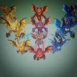 Fantasy Monster Evolution Pack 19-20–21 – Game Ready Creatures | PixeliusVita