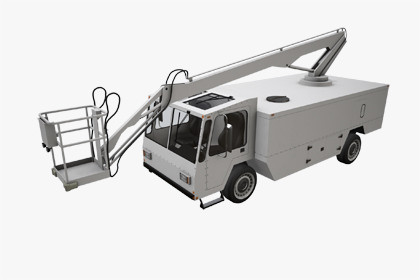 Aircraft Deicer Truck (349)