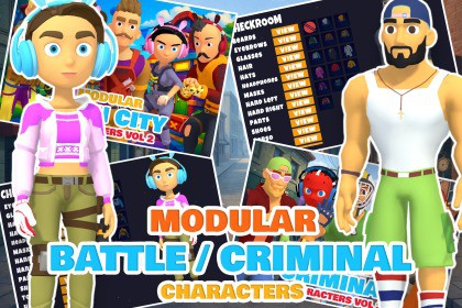 Stylized Characters Battle and Criminal Vol 2