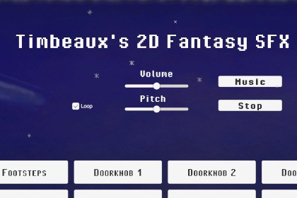 Timbeaux's 2D Fantasy SFX Pack