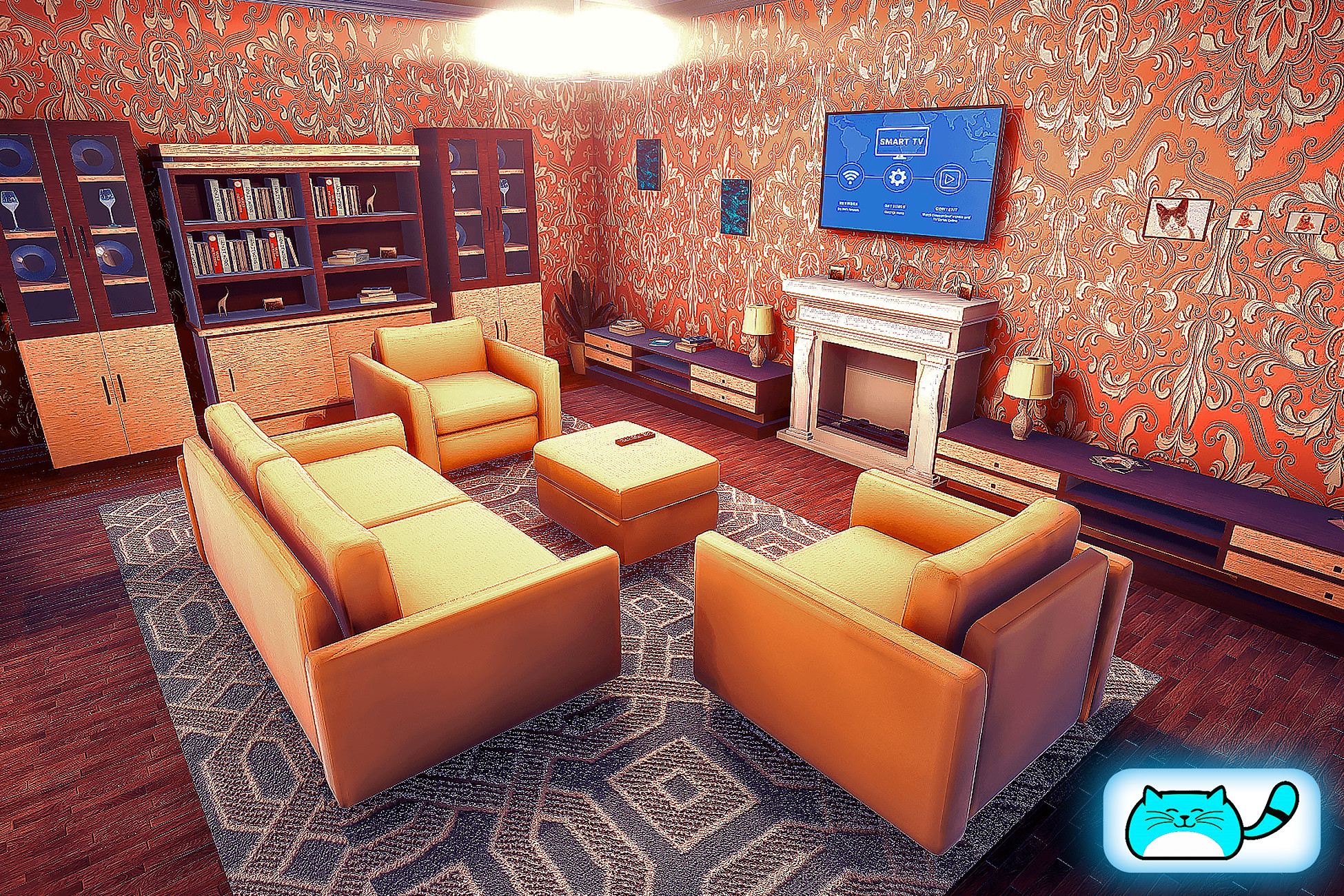 Realistic House Interior&Exterior