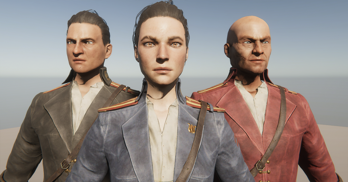 Fictional Historical Soldiers | 角色 | Unity Asset Store