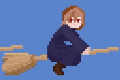 Classic Basic Witch Character 2D