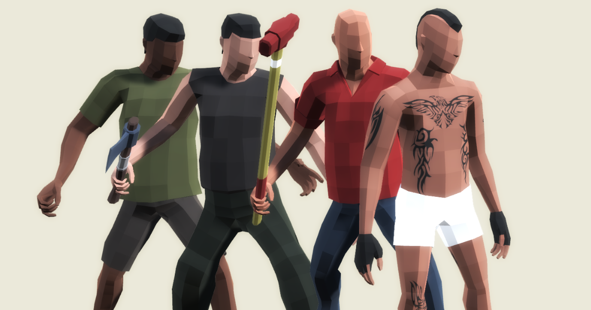 Stylized Male Character | 3D Humanoids | Unity Asset Store