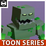 Rock Golem Toon Series