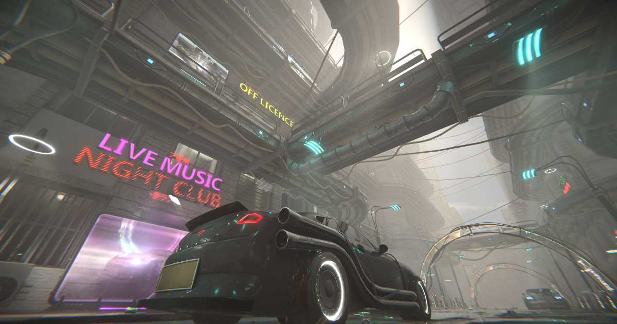 City Builder: Cyberpunk | 3D Sci-Fi | Unity Asset Store