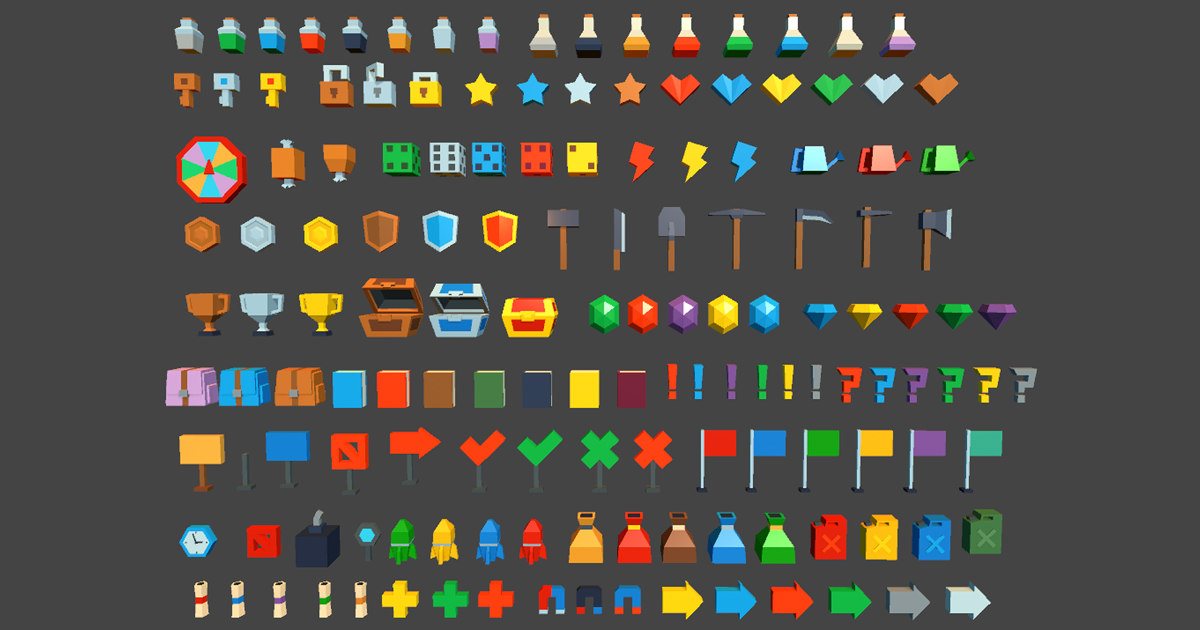 Polygon Unity Models Polygon_Prop(Game) | 3D Props | Unity Asset Store