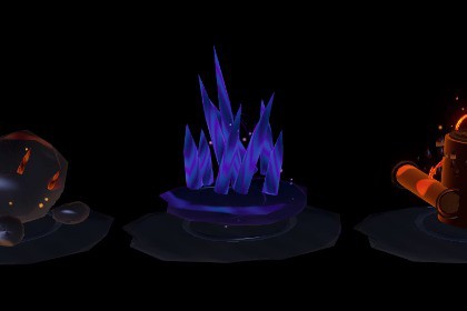 Resource Harvest Impact VFX URP
