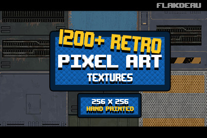 Retro Pixel Art Texture Pack