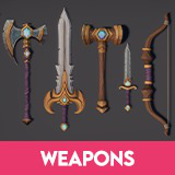 Stylized RPG Weapons