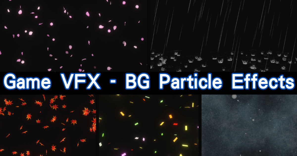 Game VFX - BG Particle Effects | VFX Particles | Unity Asset Store