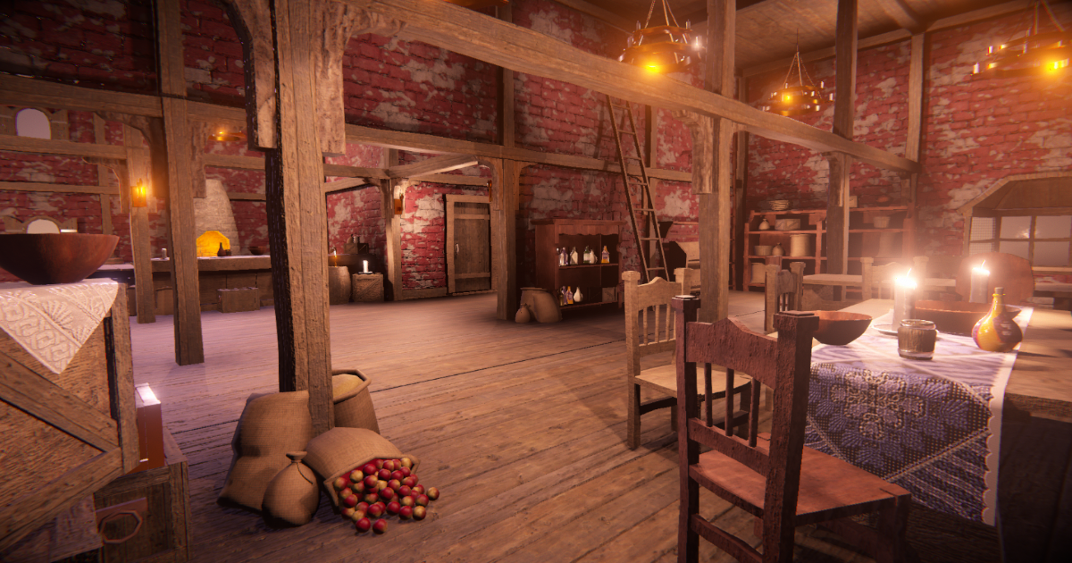 Medieval Inn Interior