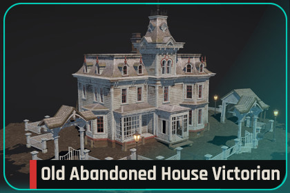 Old Abandoned House Victorian