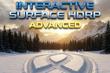 Interactive Surface Advanced - HDRP