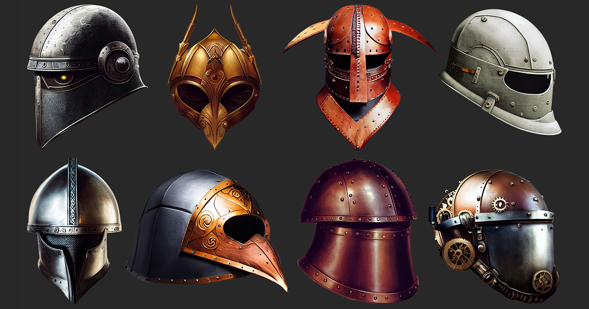 160 Helmets | 2D Icons | Unity Asset Store