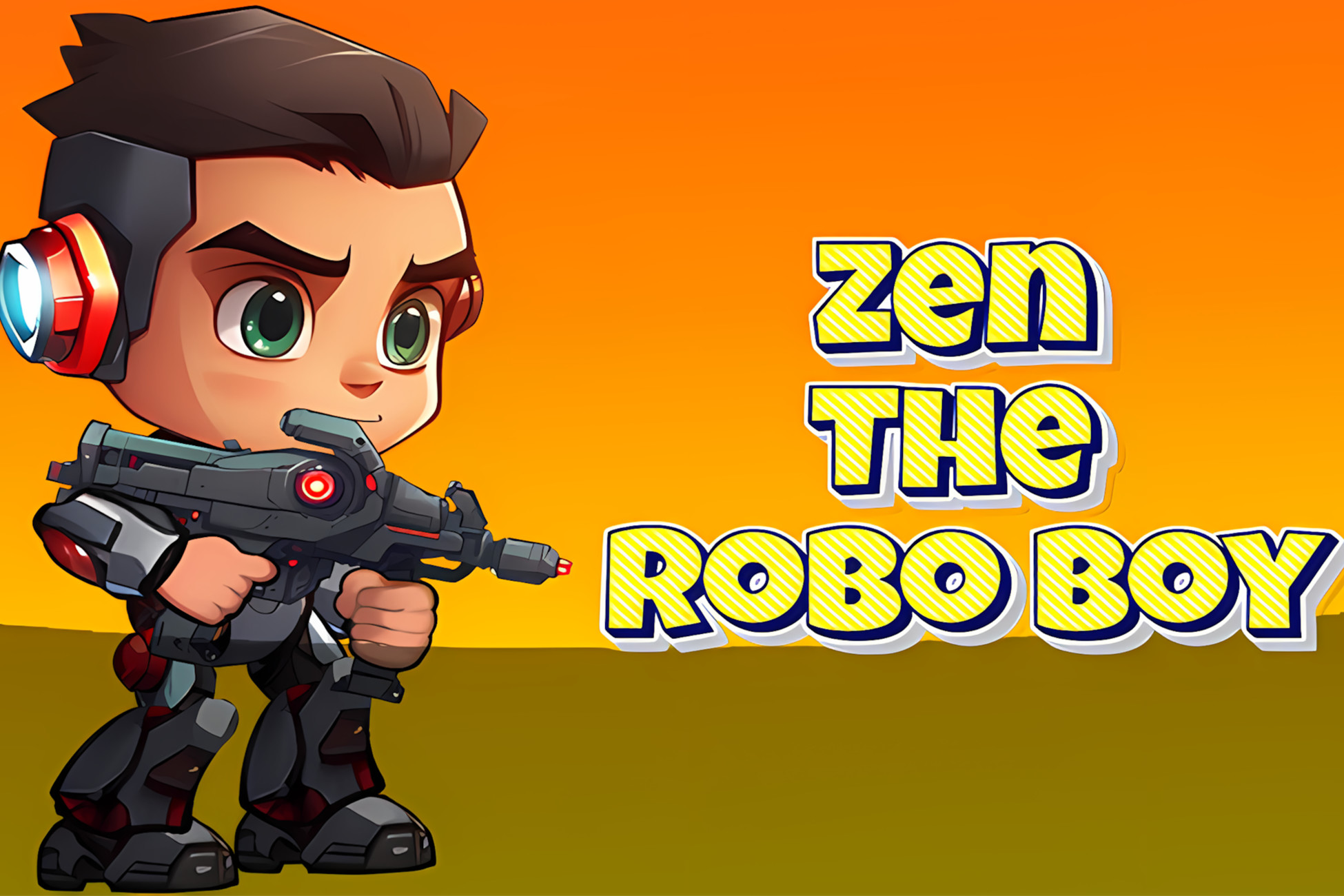 Zen The Robo Boy 2D Animated Character (Spriter) | 2D Characters ...