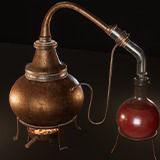 Medieval Alchemist kit