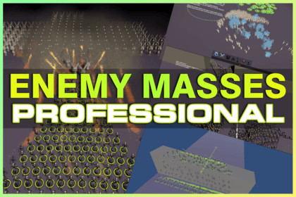 Enemy Masses Professional | Massive Crowds, 1-Click Enemy AI, RTS Formations