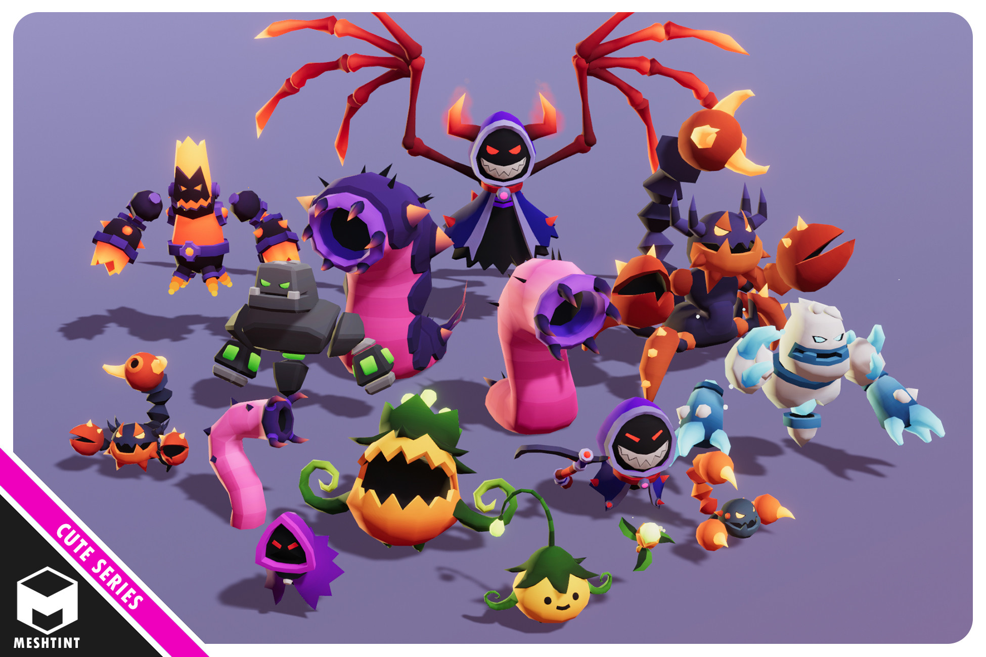 Monsters Ultimate Pack 04 Cute Series 