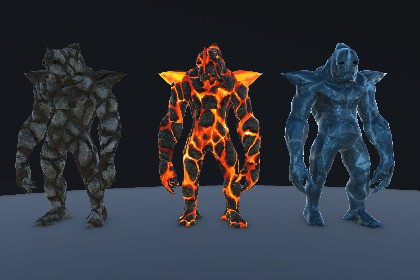 Golems Pack 1 (URP)