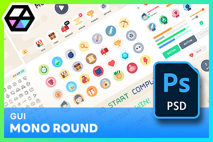 GUI - Mono Round