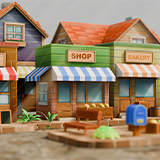 HexForge Stylized Village Pack