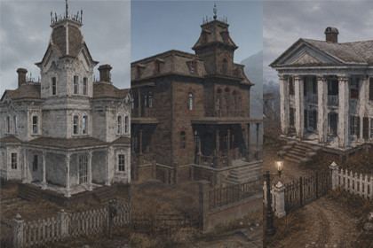 Old Abandoned House Victorian Pack