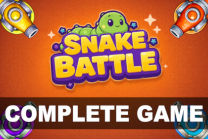 Snake Battle Puzzle - Complete Mobile Game Template