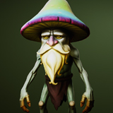 Mushroom Sage - Game ready character