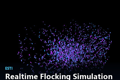 Realtime Flocking Simulation