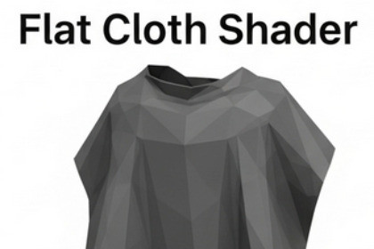 Flat Cloth Shader (Built-in & URP)