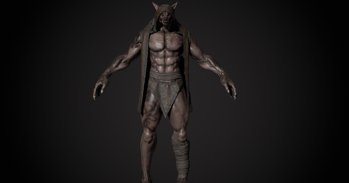 Werewolf Man | 3D Characters | Unity Asset Store