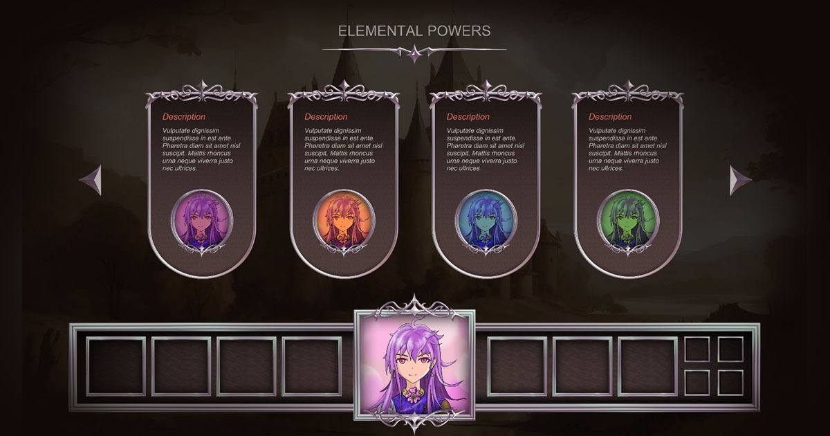 Royal classic medieval GUI asset pack | 2D GUI | Unity Asset Store