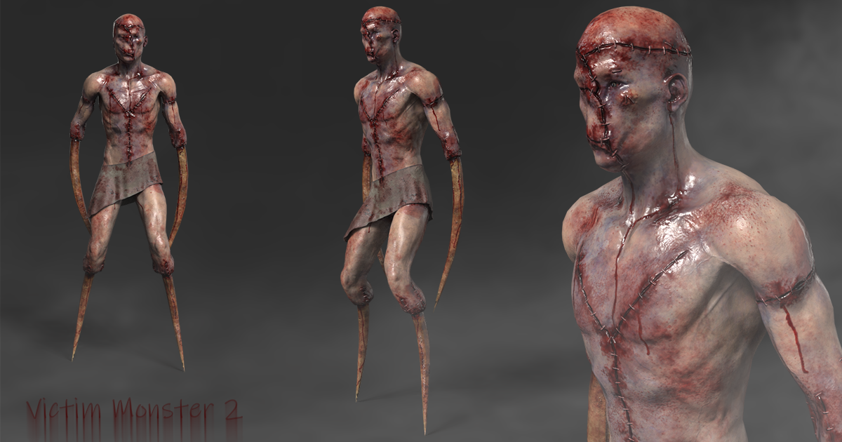 Victim Monster 2 | 3D Creatures | Unity Asset Store