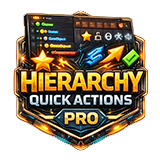 Hierarchy Quick Actions PRO – Icons, Colors, Favorites & Lock