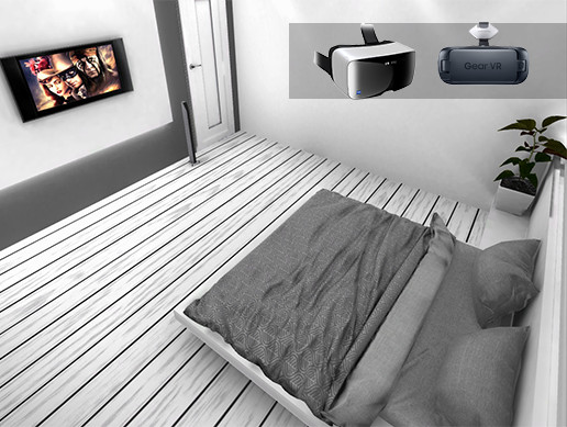 Bedroom 03 for VR developer | 3D Interior | Unity Asset Store