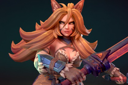 Stylized Character (Leia Silentflame)