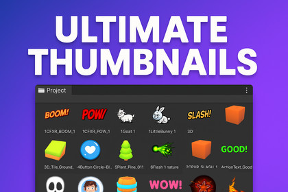 Ultimate Thumbnails: Preview Icon Generator for UI, Sprites, Particles & Models