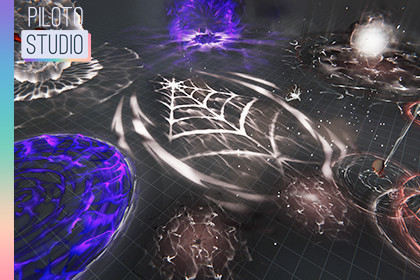 Realistic ARPG Spiderboss VFX